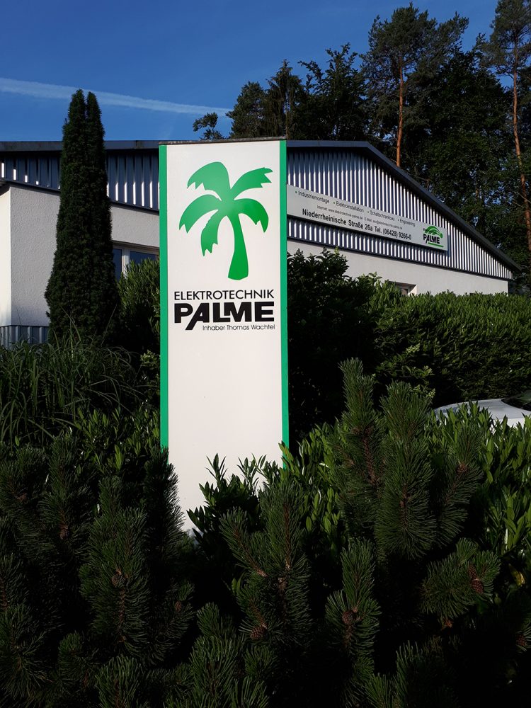 Elektrotechnik-Palme_Firmenschild